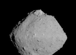 Photo of asteroid