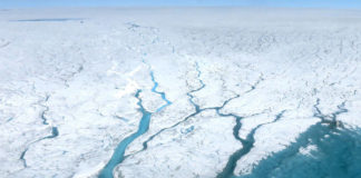 Photo of melting ice