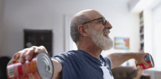 Photo of man exercising