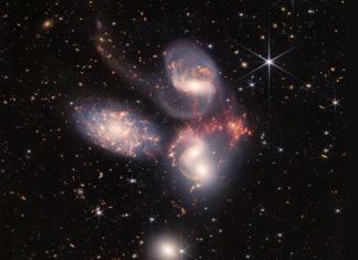 Photo of multiple galaxies taken by the James Web Space Telescope