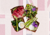 Photograph of a plate full of healthy food